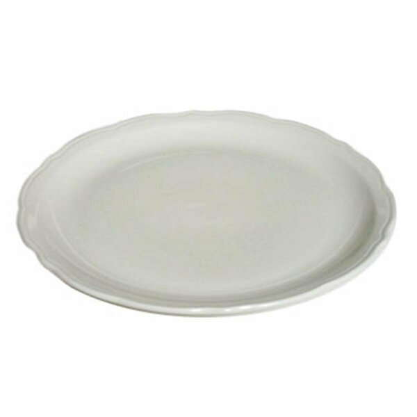 Tuxton China 7.38 in. Plate - Seabreeze Eggshell - 3 Dozen SEA-073